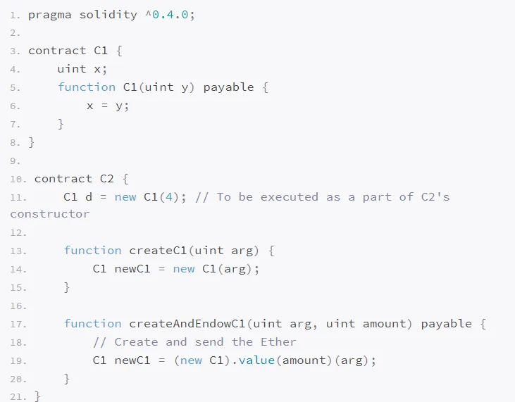 Solidity Contract Example Solidity Contrct Example